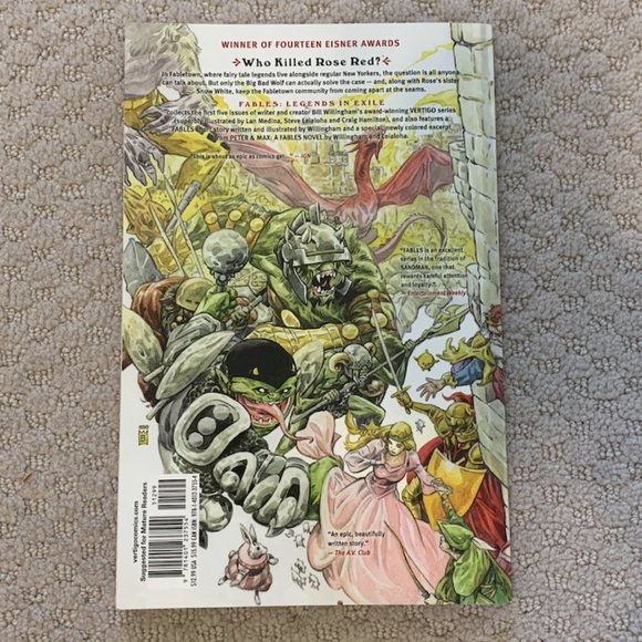 Fables: Legends in Exile by Bill Willingham - Picture 2 of 2